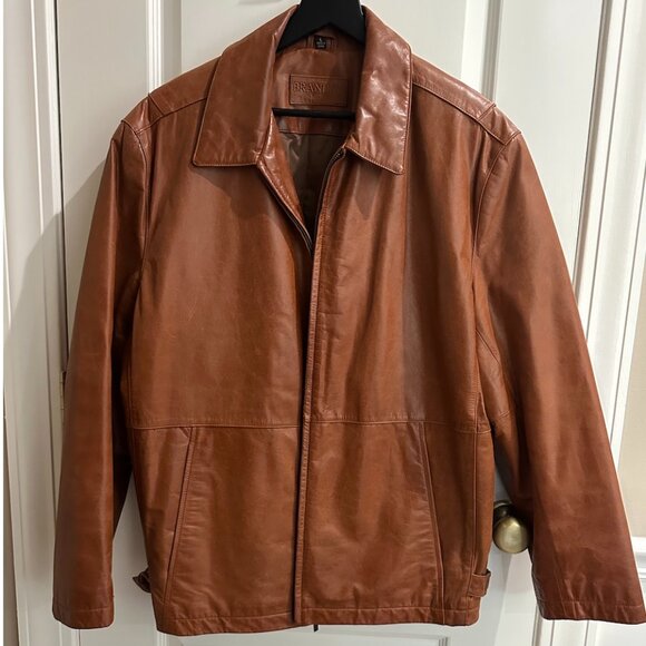 Brandini Men's Leather Jacket - Picture 1 of 6